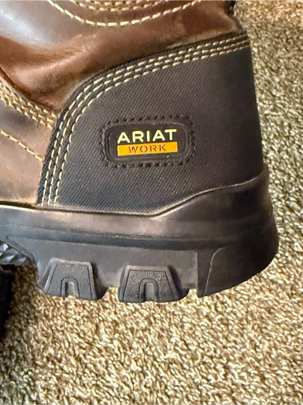 Ariat TReadfast 6 Men’s Brown Work Boot, Lace-Up size 10/5